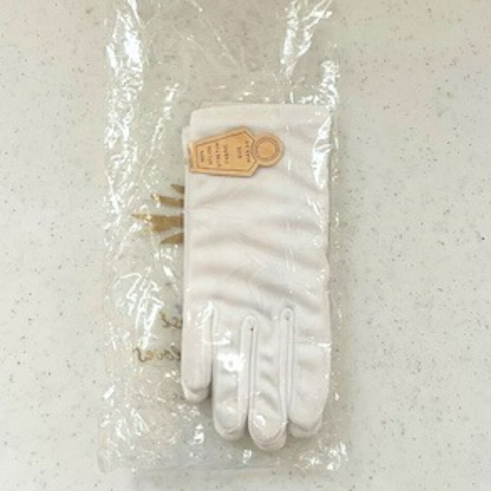 Child's Fashion White Gloves